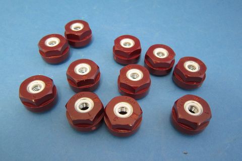 Fused Battery Clamp Nuts