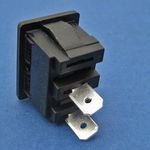 On/off rocker switch - 4.8mm blade terminals, 30 x 11mm thumbnail