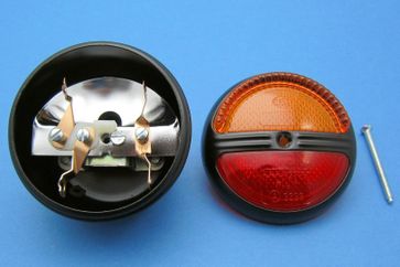 Combined tail light and indicator light
