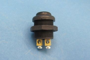 Black knob, plastic housing. 12.5A@12V, two screw terminals