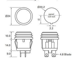 Latching Push Button
