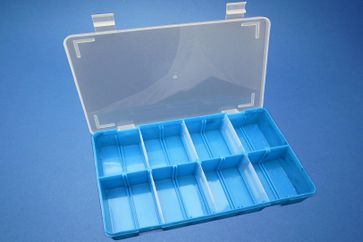 Divider box - small blue