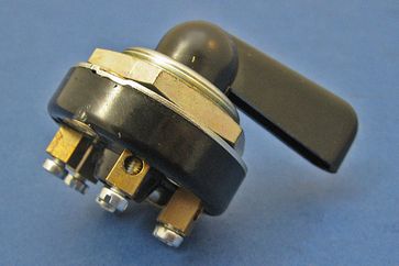 Rotary switch - Off/OnA/OnA+B/OnA+C. 4 position