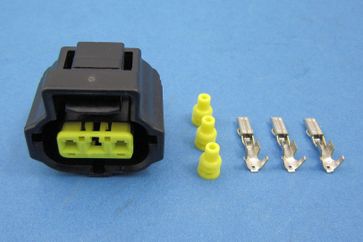 3 TERMINAL OVAL DENSO ALTERNATOR PLUG