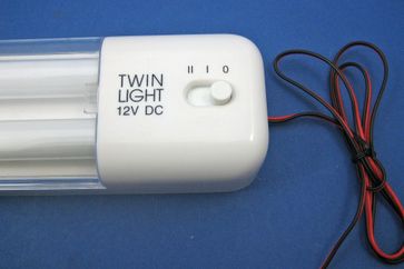 Fluorescent Tube Twin Lamp