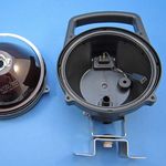 Black Plastic Work Lamp with Rocker Switch thumbnail