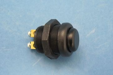 Black knob, plastic housing. 12.5A@12V, two screw terminals