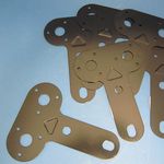 6 x Double trailer socket mounting plates thumbnail