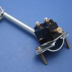 Mechanical switch with spring and clamp thumbnail