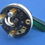 Rotary switch - illuminated green  plastic lever thumbnail