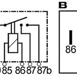 Lucas SRB521 12v relay (2 x 20A) thumbnail