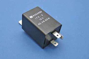 12V Electronic 3 terminal  -  positive and negative earth