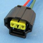 3 TERMINAL OVAL DENSO ALTERNATOR PLUG thumbnail
