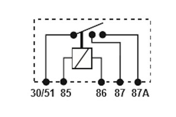 Lucas 26ra SRB400 12v relay (2 x 20A)