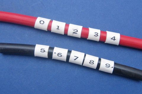 Heat Shrink Cable Markers