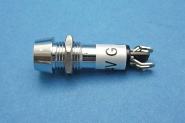 LED Warning Lamp with Nickel Surround