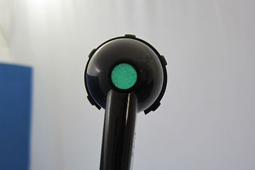 Rotary switch - illuminated green  warning lamp