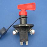 Battery isolator switch - removable key, splash proof cover, independent ignition switch thumbnail