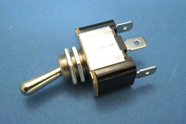 Metal toggle switch -  plated lever