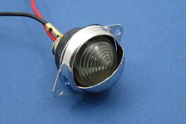 Chrome Number Plate Lamp