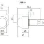 Rubber bodied marker lamp thumbnail