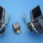 Twin Fiamm electric air horns thumbnail