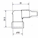 NGK LB05EH Suppressed 90° Plug Cap (Small) thumbnail