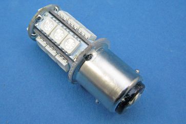 Red LED stop/tail BAY15d