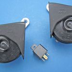 Twin Fiamm electric air horns thumbnail