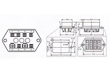 Lucas Fuse Box - 6FJ (37409)