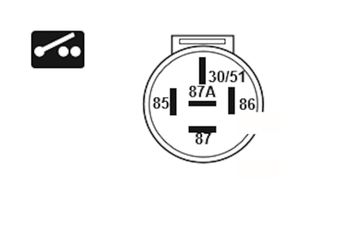 Lucas 26ra SRB400 12v relay (2 x 20A)