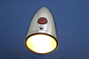 Lucas 1130 side/indicator lamp - glass lens