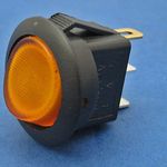 On/off rocker switch - 4.8mm blade terminals, illuminated thumbnail