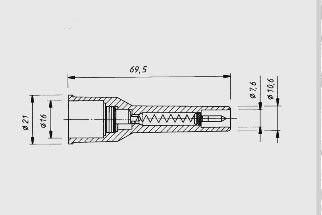Non-Suppressed Plug Cap