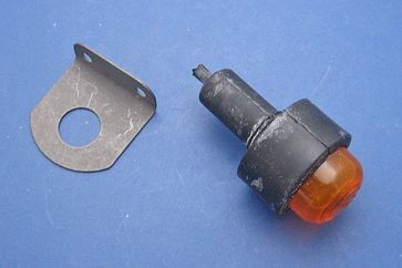Rubber bodied marker lamp