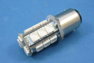 Red LED stop/tail BAY15d