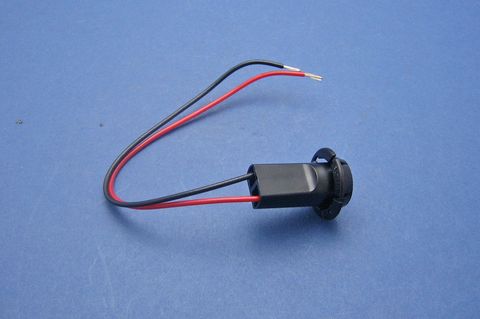 Capless Bulb Holder (16mm Panel Hole)