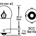 BA15s (Single Contact) - Small Globe thumbnail