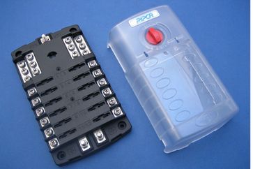 12 Way Fused Distribution Board