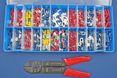 Insulated Terminal Kit (with Crimping Tool)