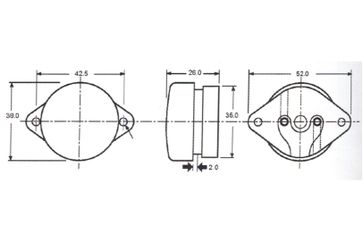 Lucas SPB160 Horn Push