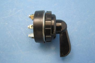Rotary switch - illuminated green  warning lamp