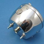 Reproduction black/chrome Lucas ST38 Pork-Pie Light thumbnail