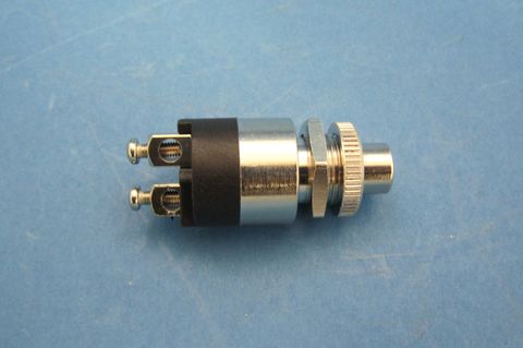 Chrome knob, Two screw terminals