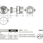 Lucas Style SSB103 battery isolator switch thumbnail