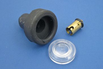 Rubber bodied side lamp