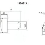 Rubber bodied side lamp thumbnail