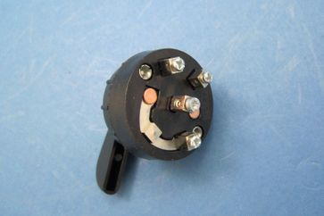 Rotary switch - illuminated green  warning lamp