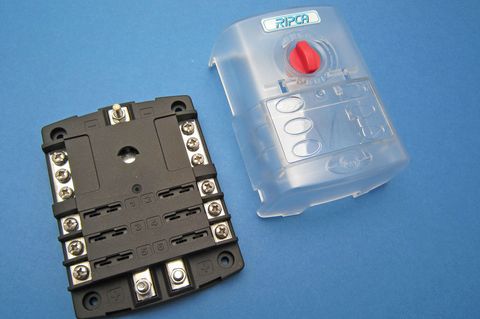 6 Way Fused Distribution Board