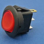 On/off rocker switch - 4.8mm blade terminals, illuminated thumbnail